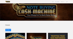 Desktop Screenshot of notebuyingcashmachine.com
